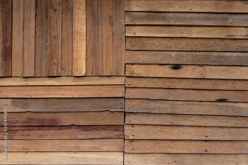 Obraz premium Wood texture background, wooden wall
