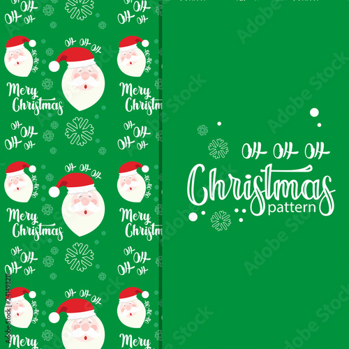 patrones de navidad santa viste de verde