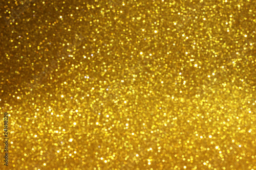 gold abstract bokeh glitter texture background