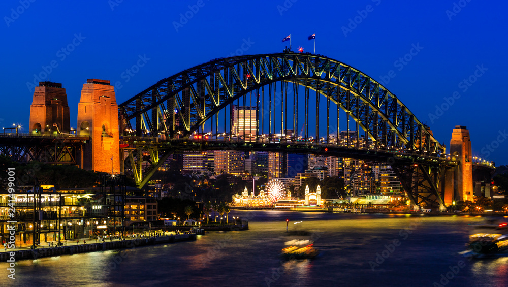 Fototapeta premium Harbour bridge, Sydney, Australie