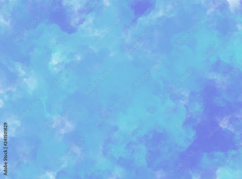 Fototapeta premium abstract blue and purple color background, illustration, copy space for text