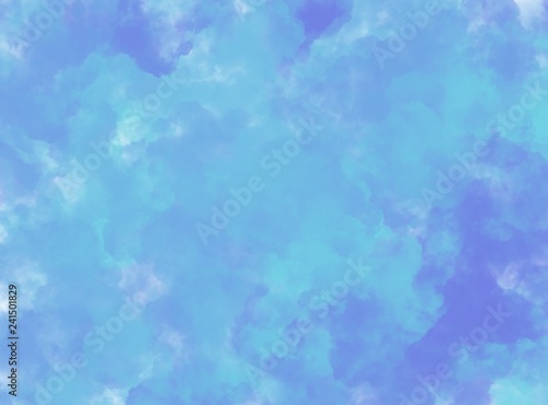 abstract blue and purple color background, illustration, copy space for text