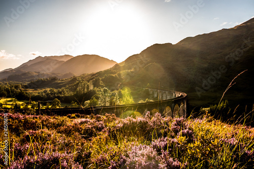 Glenfinnan Viaduct Sunset