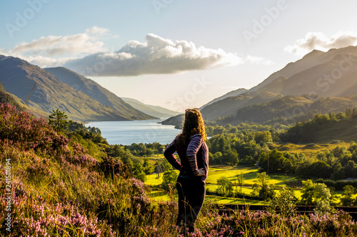 Admiring Glenfinnan Viaduct photo