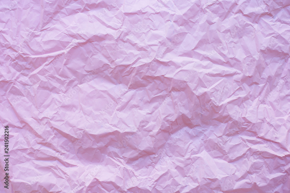 Pink crumpled recycle paper Pink crumpled recycle paper
