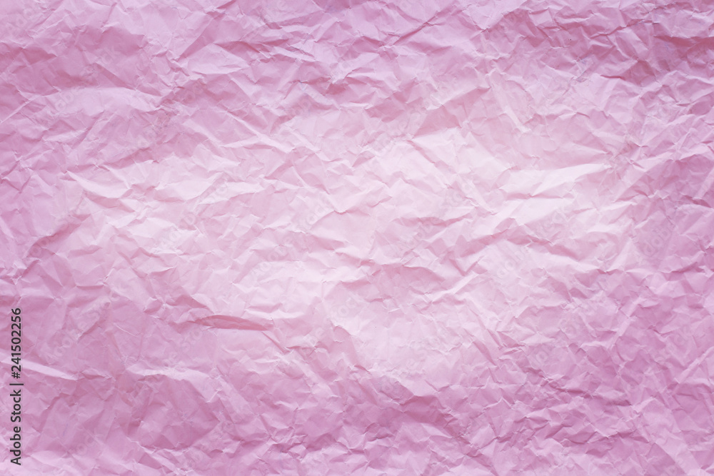 Pink crumpled recycle paper Pink crumpled recycle paper