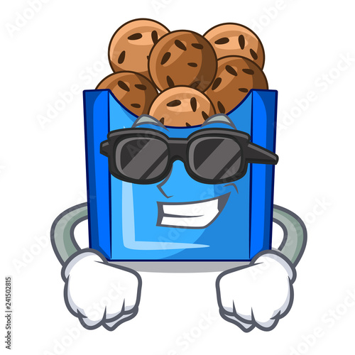 super cool falafel in fried on teflon cartoon