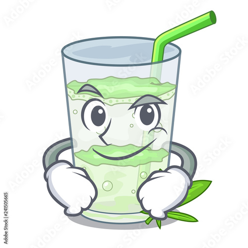 Smirking Lassi juice bhang in botlo character