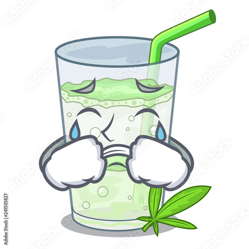Crying water lassi bhang in character cup