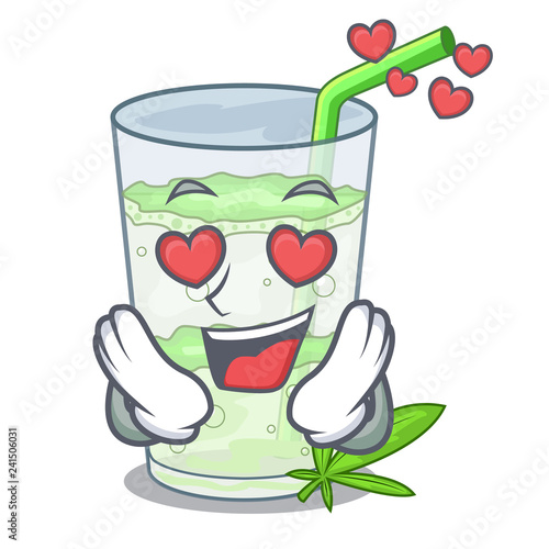 In love water lassi bhang in character cup