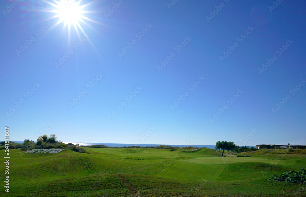 Obraz premium Links golf course