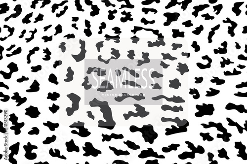 Leopard seamless pattern. Animal print. Vector background.animal skin  tiger stripes  abstract pattern  line background  fabric. Amazing hand drawn vector illustration. Poster banner.