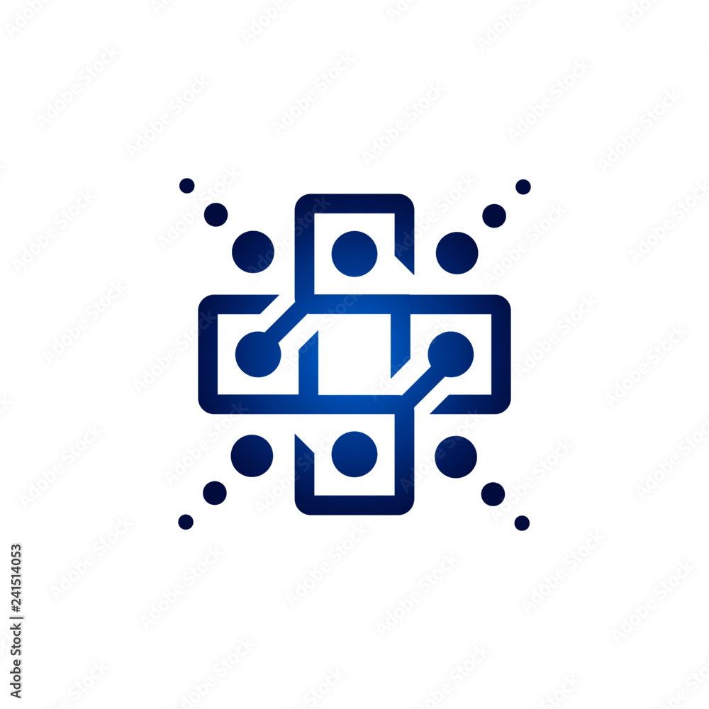 Technology Logo Template Technology Logo Template