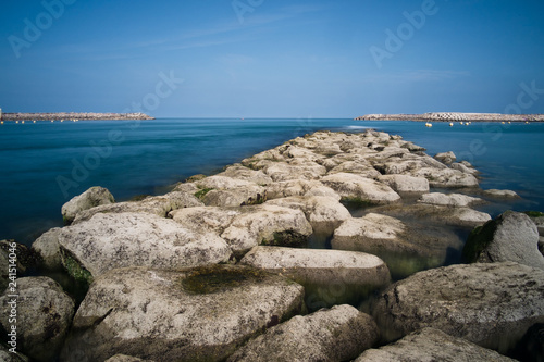 large stones at ocean bay © Mr.Ilkin