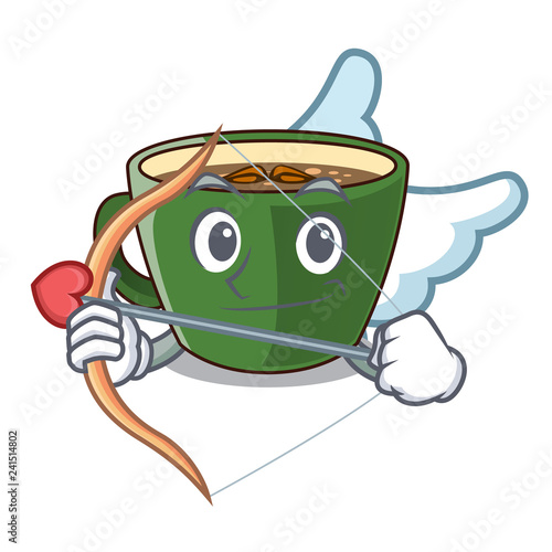 Cupid indian masala tea in cartoon glas