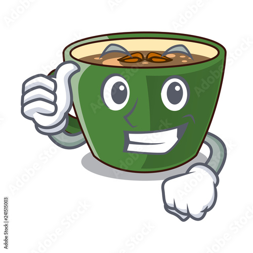 Thumbs up Indian masala tea on character board