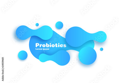 Probiotics bacteria vector design.