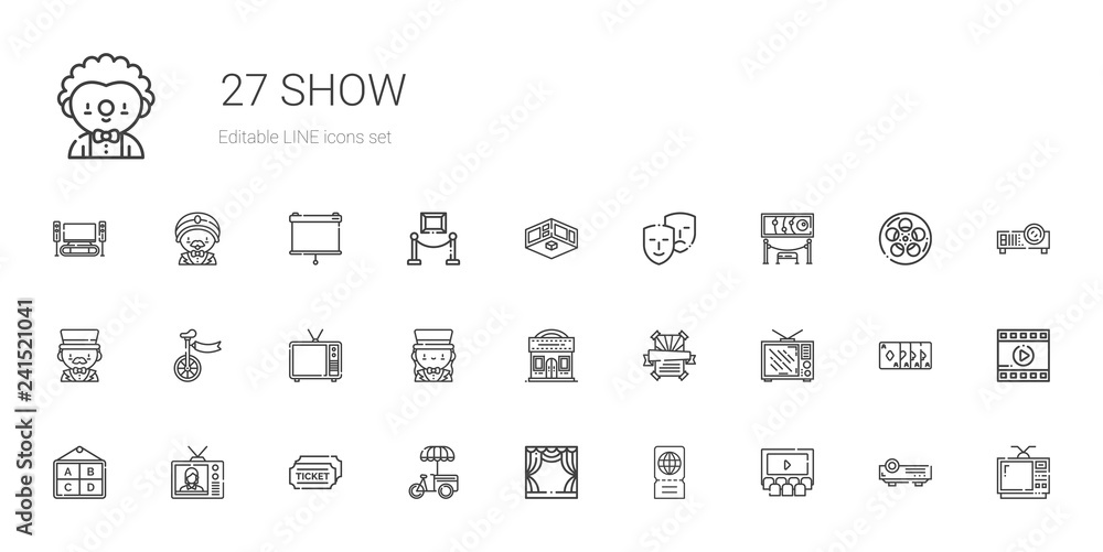 show icons set