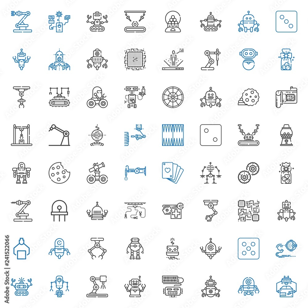 chip icons set chip icons set