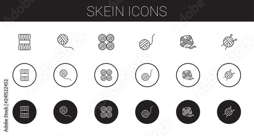 skein icons set