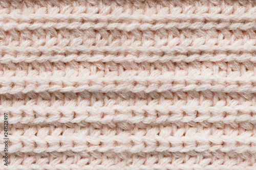 Knitted beige texture