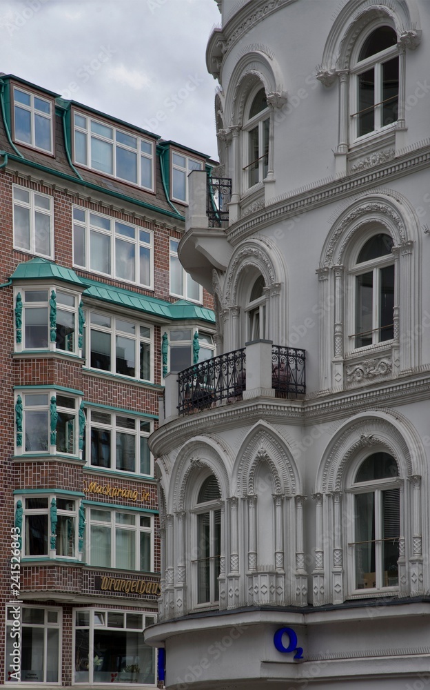 Immeubles à Hambourg, Allemagne