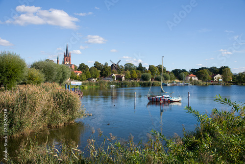 Canvas Print werder havel