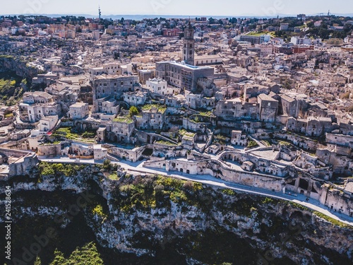 areal view of Matera - Italy