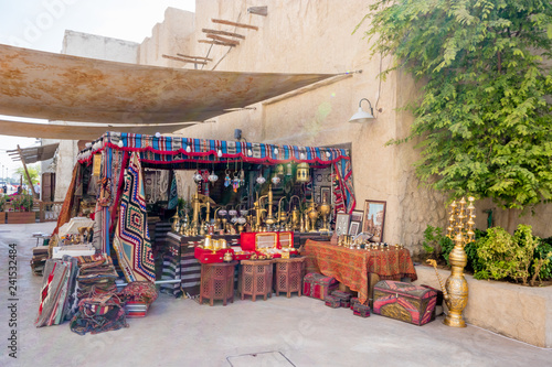 Dubai Creek and traditional heritage village