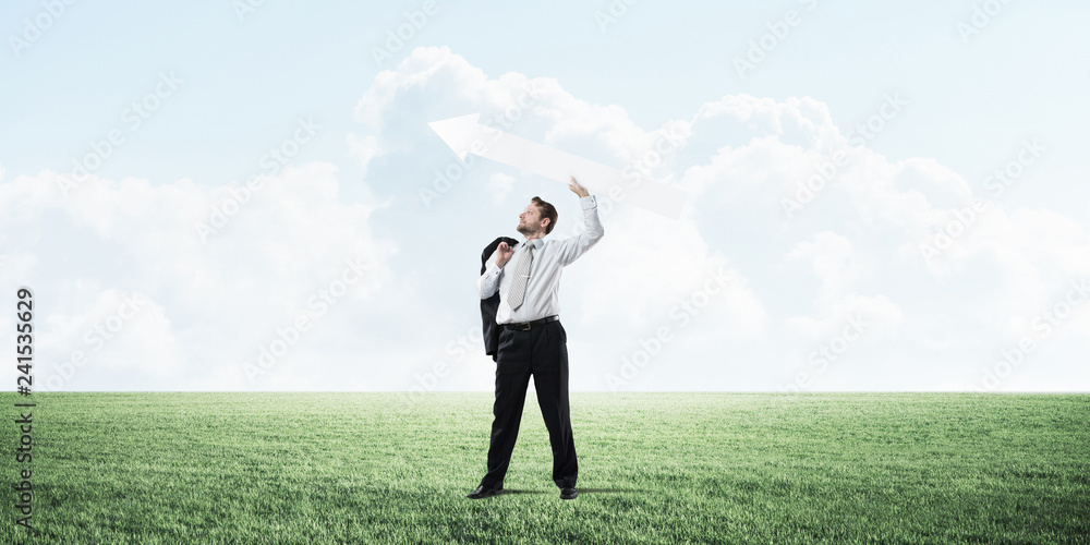Successful businessman and development Successful businessman and development