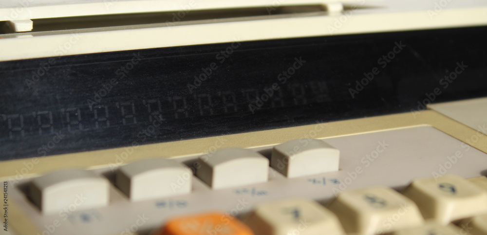calcolatrice vintage - ufficio