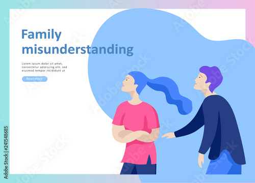 Landing page templates for psyhology mental problems, depression panic attacks, paranoia anger control, relationship family conflict, stress and misunderstanding, psychotherapy character