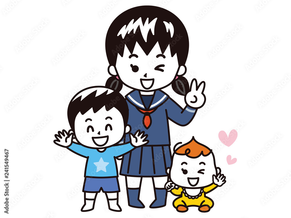 3人の子供 3人の子供
