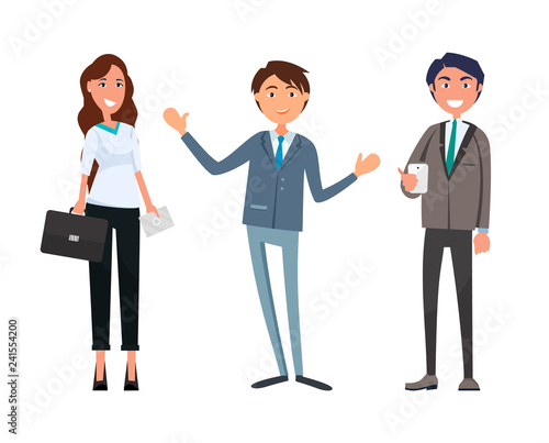 Business People at Partners Meeting Collaboration