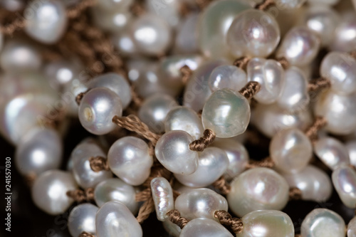 Macro of pearls