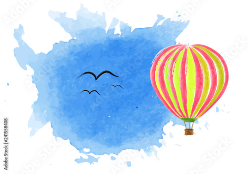 water color balloons