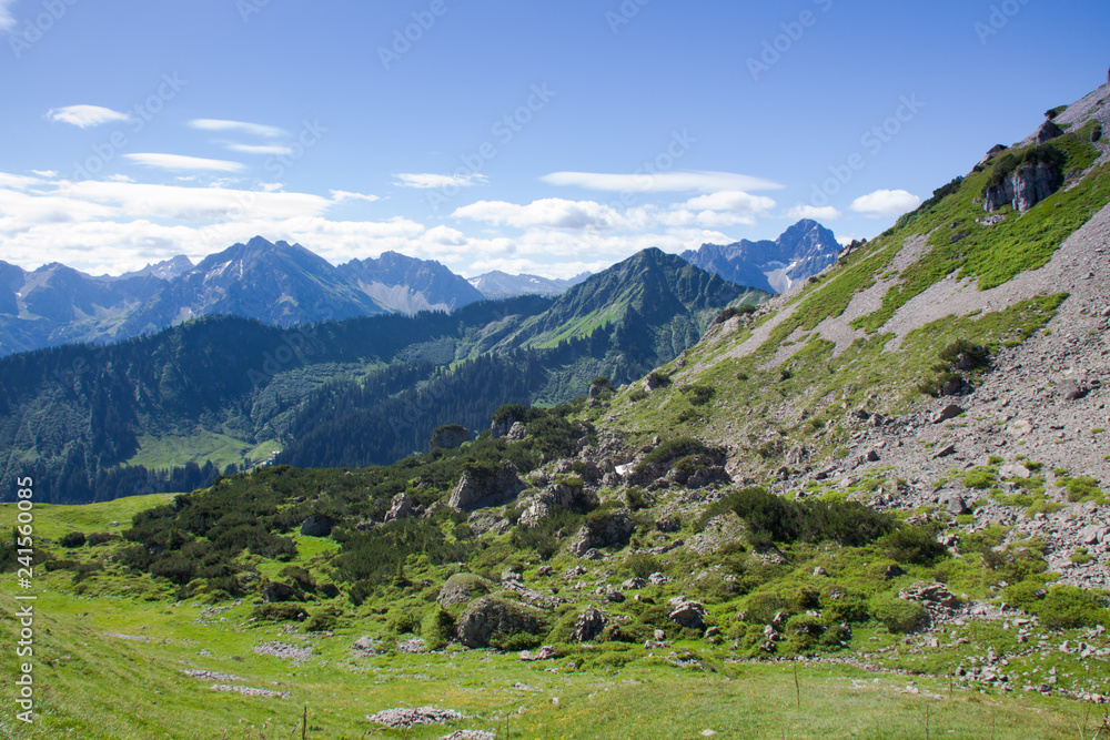 Berglandschaft in Deutschland