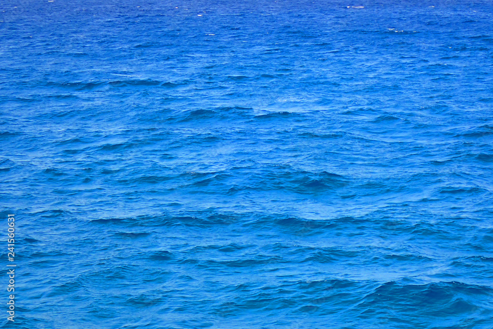 blue water texture from hot Egypt