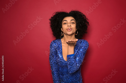 Portrait of young African-A...