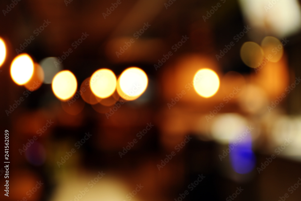 Blurred interior of modern cafe Blurred interior of modern cafe