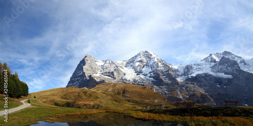 Eiger, Mönch und Jungfrau Panorama