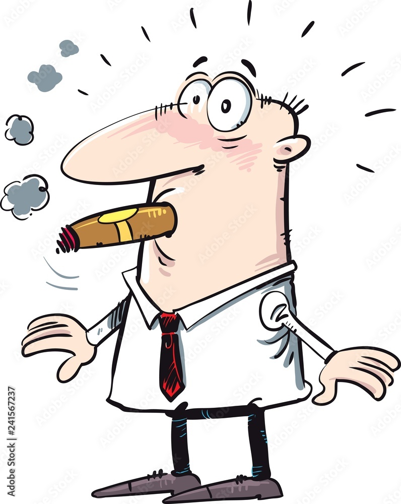 The man with the cigar The man with the cigar