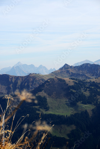 Allgäuer Alpen - Blick vom Walmendinger Horn 