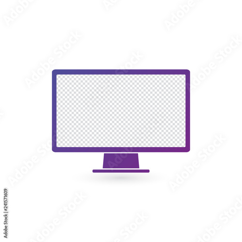Monitor PC, Icon computer s...