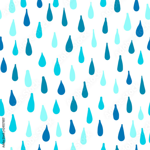 Rain, seamless pattern for your design
