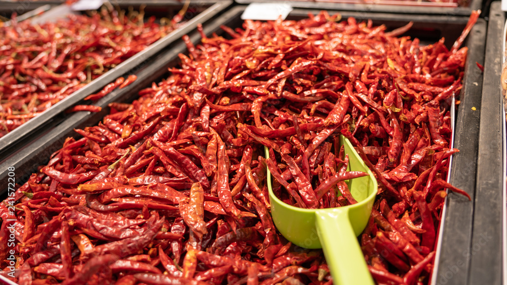 Fototapeta premium red chili for sale