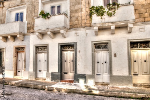 Ancient streets and doors on Malta