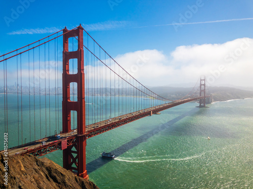 Bridge Golden Gate at San Francisco