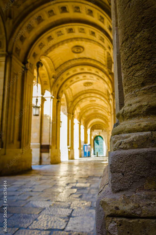 Obraz premium Streets of Valletta, Malta