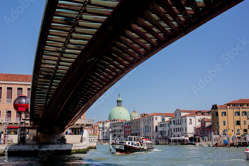 Modern bridge in Venice
